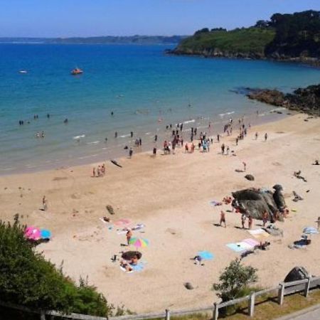 Les Hortensias Grande Tente Familiale Deux Chambres Et Sejour Vue Mer Sur Camping Nature Plestin-les-Grèves Exterior foto
